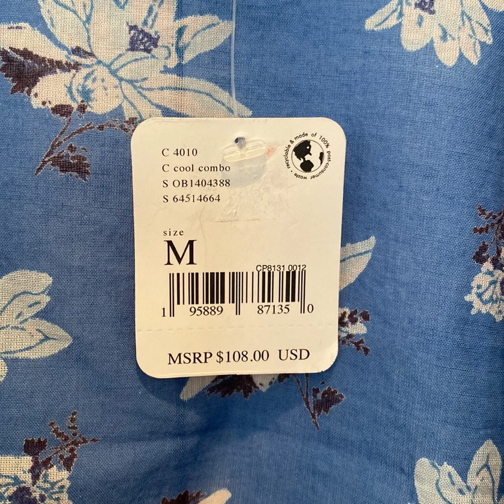 Free People Amanda Floral Top Size Medium